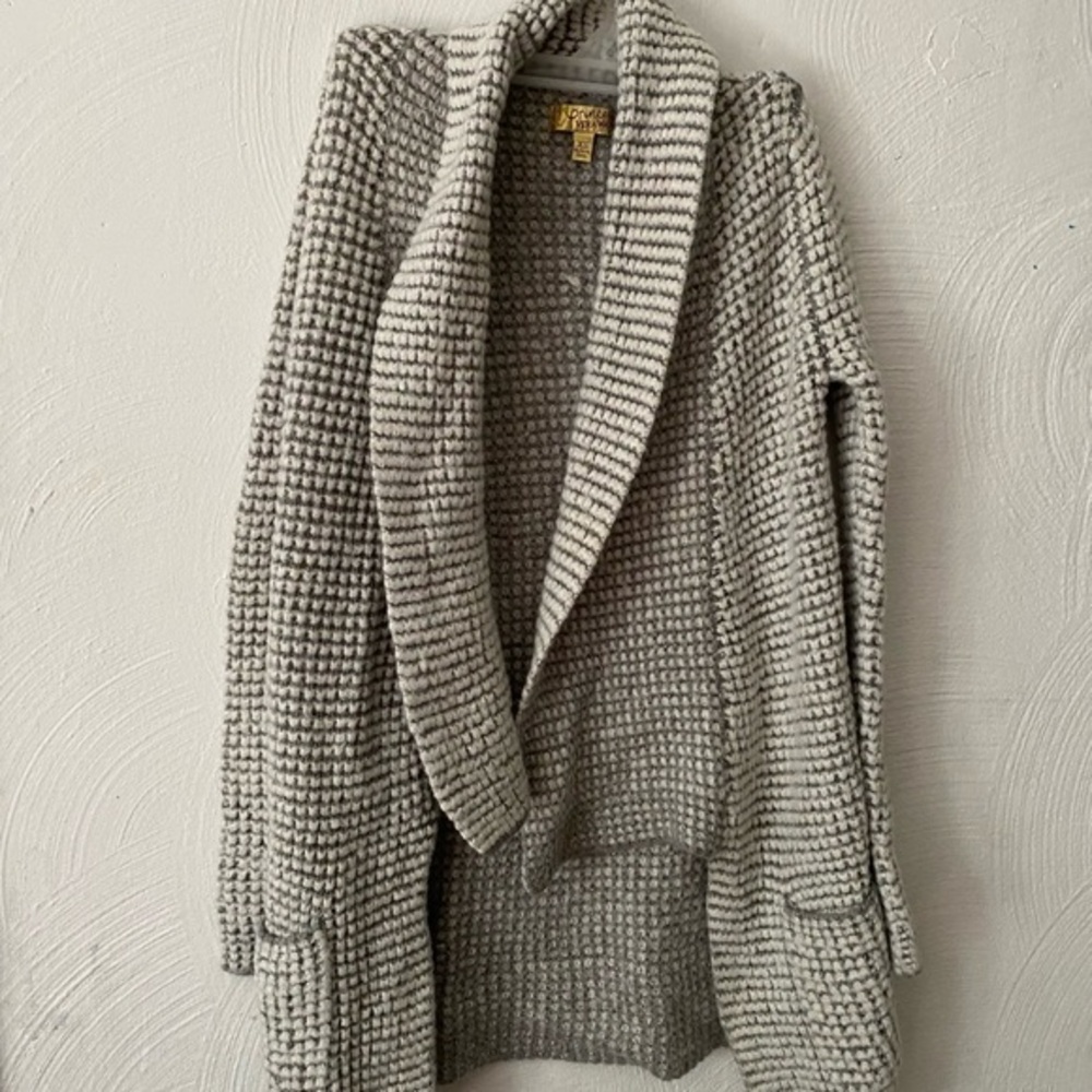 Princess Vera Wang Cardigan Sweater Women’s Size XS Open Front Pockets‎